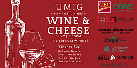 UMIG Wine and Cheese primary image