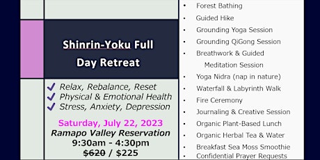 Shinrin-Yoku Day Retreat primary image