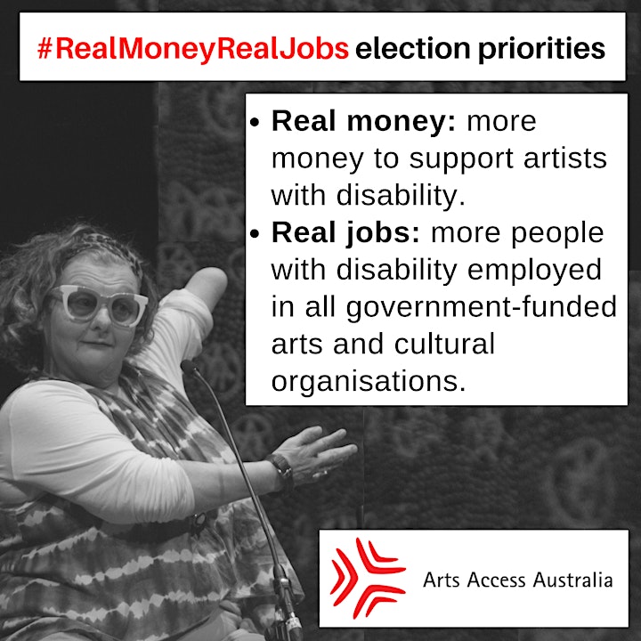Arts and Disability Pre-Election Forum image