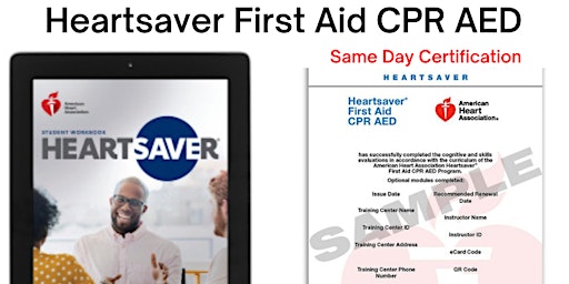 Imagem principal do evento Heartsaver First Aid CPR AED