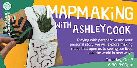 Mapmaking Workshop w/ Ashley Cook primary image