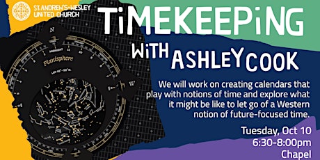 Timekeeping Workshop w/ Ashley Cook primary image