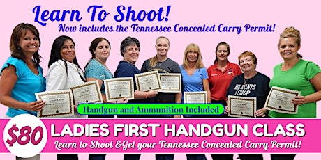 Ladies First Class with Concealed Carry Permit primary image