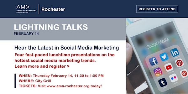 Social Media Marketing - Lightning Talks