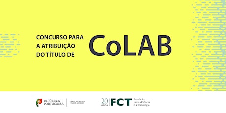 Imagem principal de Sessão Pública de Apresentação e Discussão das Propostas Submetidas para atribuição do título de Laboratório Colaborativo (CoLAB) - manhã
