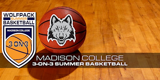 Imagem principal do evento WolfPack Summer Basketball 3-on-3 League Monday Nights