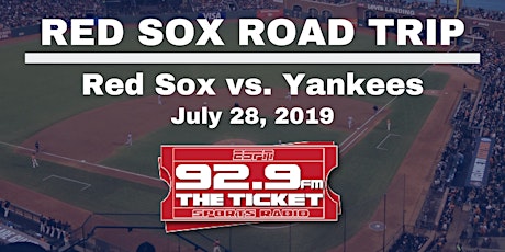 Red Sox vs. Yankees Road Trip - July 28th, 2019 primary image