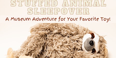 Stuffed Animal Sleepover (Children's Event)  primärbild