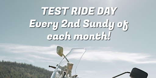 Imagem principal do evento Test Ride Day