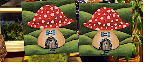 Imagem principal de Mushroom Manor- Canvas bachelorette party - paint with Marian