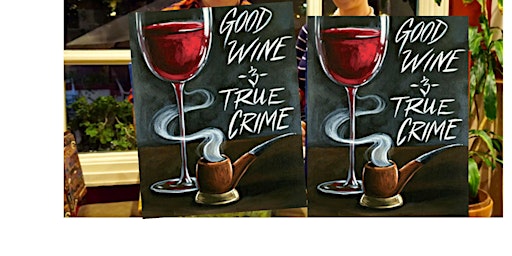 True Crime- Canvas bachelorette party - paint with Marian primary image