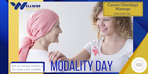 Imagem principal do evento Modality Monday: Cancer/Oncology Massage