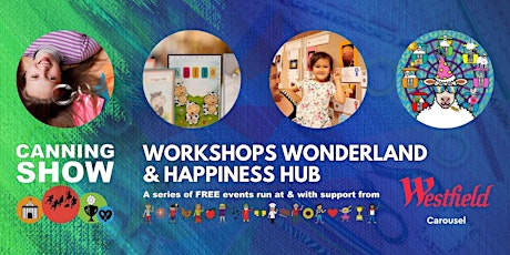 Hauptbild für Free 3D Card-Making Workshops Wonderland @ Canning Show's Happiness Hub