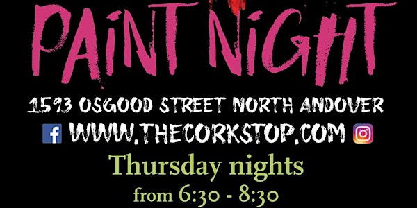 Paint Night at The Cork Stop