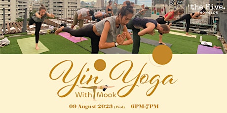 Yin Yoga with Mook | August primary image