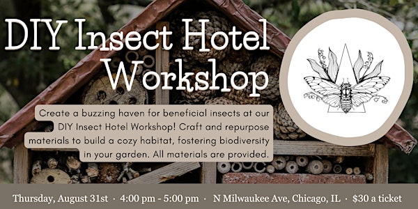 DIY Insect Hotel Workshop