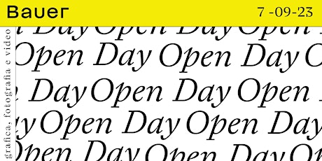 Immagine principale di Open Day - 7 settembre 2023 - corsi annuali, biennali e triennali 