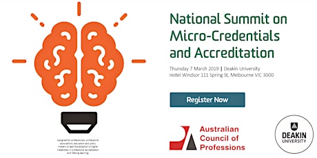 The National Summit on Micro-Credentials and Professional Accreditation primary image