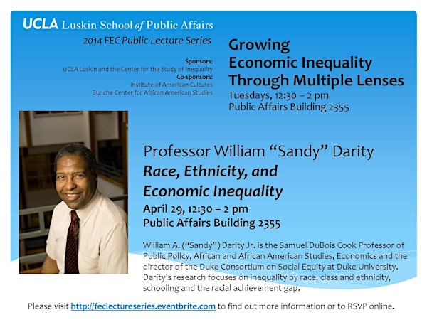 FEC Lecture Series: Race, Ethnicity, and Economic Inequality