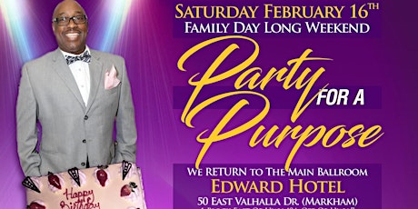 Eddie Williams & Friends Annual Birthday Party For A Purpose Fundraising 2019 Event primary image