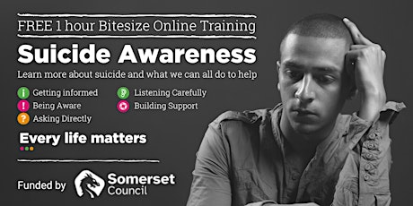 Suicide Awareness: Somerset 11th December primary image