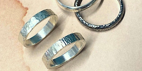 Hammered Silver Ring Workshop