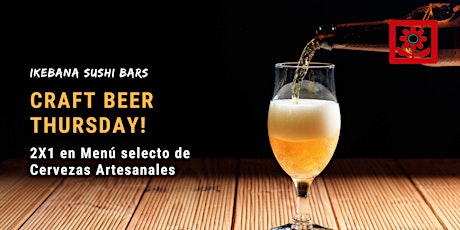 Craft Beer Thursdays! | Ikebana Sushi Bar - Guaynabo