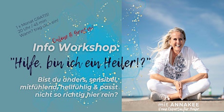 Imagem principal do evento "Hilfe! Bin ich ein Heiler?"