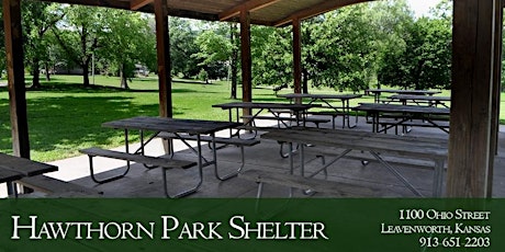 Park Shelter at Hawthorn Park - Dates in April - June 2024