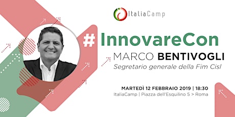 Immagine principale di #InnovareCon Marco Bentivogli 