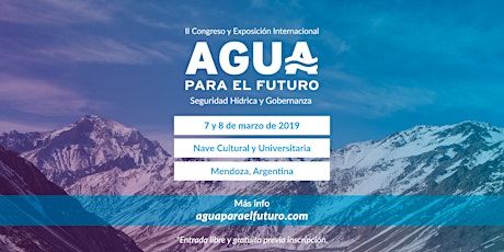 Imagen principal de II CONGRESO  Y EXPOSICIÓN INTERNACIONAL AGUA PARA 