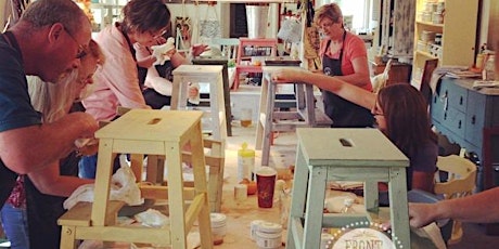 Milk Paint Step Stool Workshop  primary image