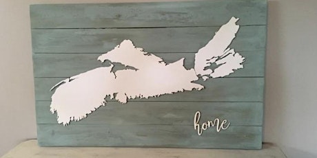 Pallet Sign Workshop - Nova Scotia Map or Word primary image