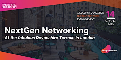 Next Generation Networking in London - 14 September 2023  primärbild