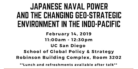 JAPANESE NAVAL POWER AND THE CHANGING GEO-STRATEGIC ENVIRONMENT IN THE INDO-PACIFIC primary image