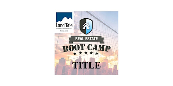 Title Bootcamp (Day in the Life of Title)