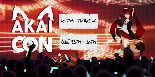 Primaire afbeelding van AkaiCon 10: 10th Track - (June 28, 29, 30) 2024