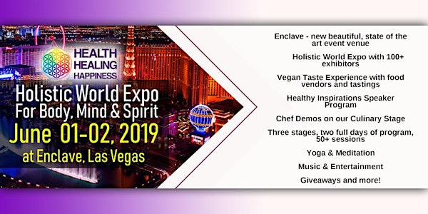 Health, Healing & Happiness Las Vegas 2019