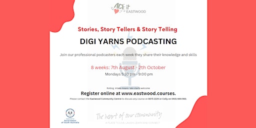 Podcasting - Stories, Story Tellers and Story Telling primary image