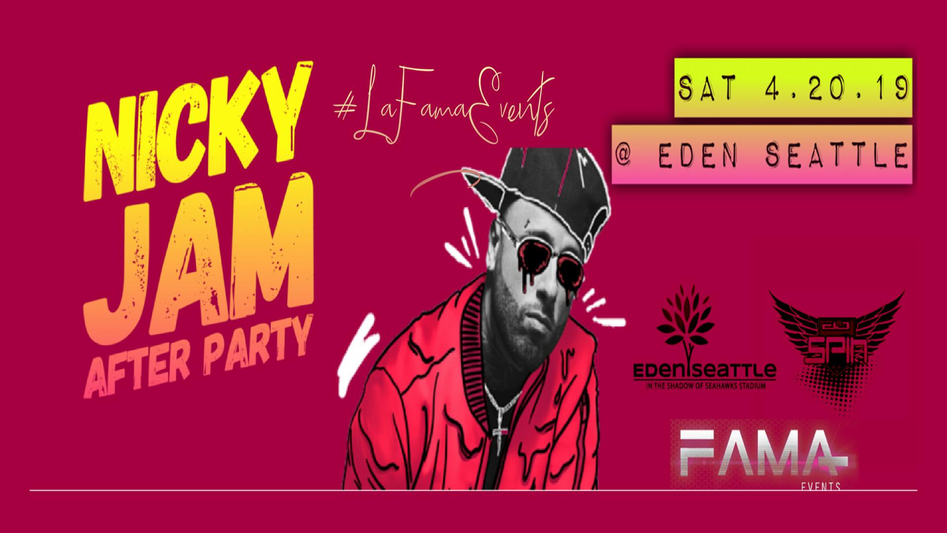 Nicky Jam Official After Party @ Eden