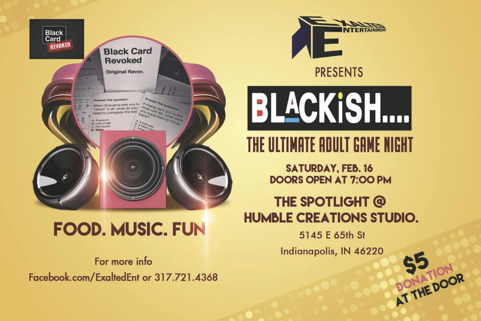 Blackish...The Ultimate Adult Game Night
