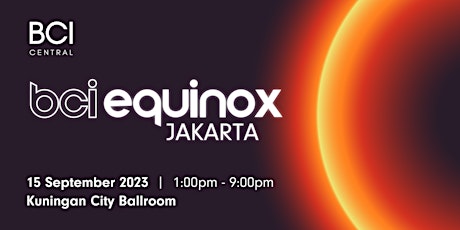 Immagine principale di BCI Equinox Jakarta 2023 