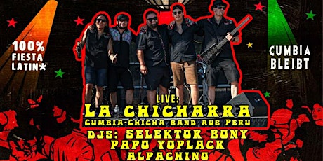 Primaire afbeelding van Psychedelic Cumbia Party - Live: La Chicharra + Aftershowparty