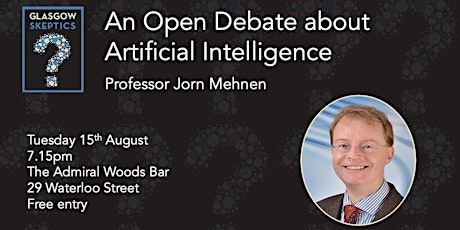 Glasgow Skeptics: An Open Debate about Artificial Intelligence primary image
