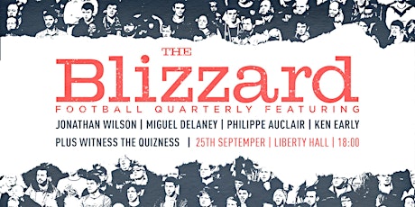 Imagem principal do evento An Evening with The Blizzard Football Quarterly - Volume 8