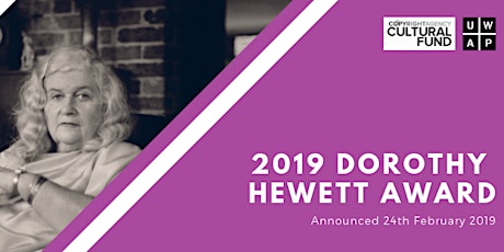 Dorothy Hewett Award 2019 primary image