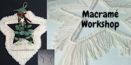 Imagem principal do evento Macramé Star Crafting Workshop for Beginners| Glengormley