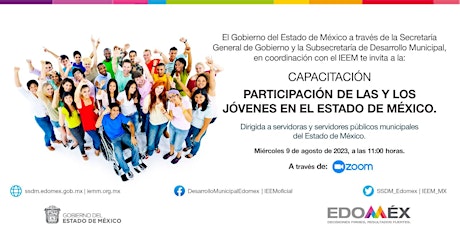 Image principale de La participación de las y los jóvenes en el Estado de México