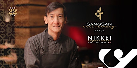 Imagem principal do evento Sangsan 5 Anos: Nikkei Experience com Chef Luis Yagui