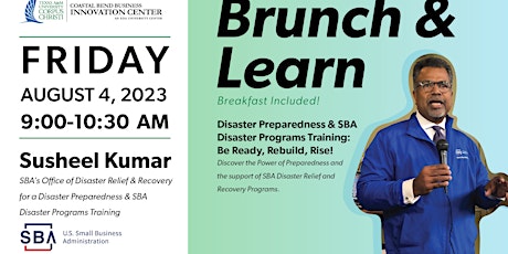 SBA Disaster Programs Training: Be Ready, Rebuild, Rise! primary image
